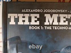 The Metabaron Book 1 Hc Valentin Secher Signed + Original Sketch Jodorowsky