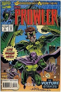 The PROWLER#3 P. 22 Art by Bill Reinhold Marvel 1994 Carl Potts, Writer