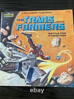 The Transformers Marvel Comics Original comic art Earl Norem Splash page