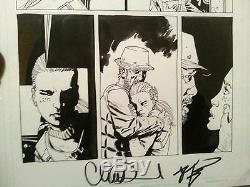 The Walking Dead Issue #12 Page 4 Original Art ft. Andrea Dale RV Charlie Adlard