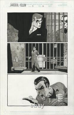 Tim Sale Daredevil Yellow #3 page 18 ORIGINAL ART