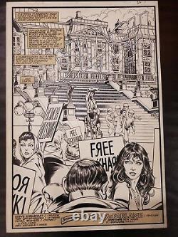 Todd McFarlane Original Art. Coyote #11 1st Splash and 1st Published Work