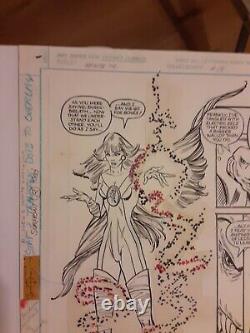 Todd McFarlane Original Art Infinity Inc Issue #28 Page 24