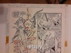 Todd McFarlane Original Art Infinity Inc Issue #28 Page 24