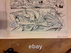 Todd McFarlane Original Art Infinity Inc Issue #28 Page 24