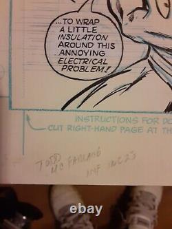 Todd McFarlane Original Art Infinity Inc Issue #28 Page 24