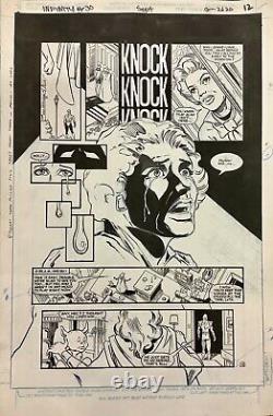 Todd McFarlane and Tony DeZuñiga Infinity Inc. #30 Story Page 12 Original Art