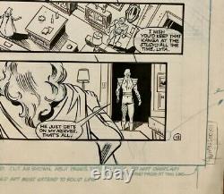 Todd McFarlane and Tony DeZuñiga Infinity Inc. #30 Story Page 12 Original Art