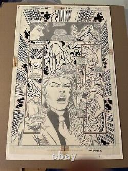 Todd McFarlane original art Page From Infinity 31