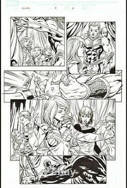 Tom Grummett 2008 Gambit, Rogue, Sue Storm Original Art! Free Shipping