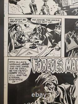 Tomb of Dracula Issue #57 Page 1! Marvel 1977 Original Gene Colan Art! BEAUTIFUL