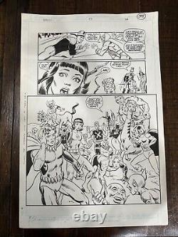 Tony Dezuniga Infinity Page 36 issue 50 (1988) Original Art