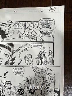 Tony Dezuniga Infinity Page 36 issue 50 (1988) Original Art