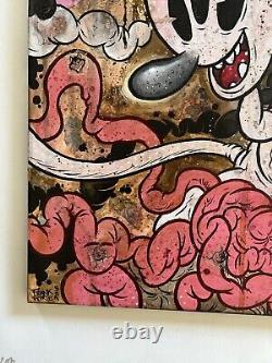 Triclops Innards Frank Forte Lowbrow Pop Surrealism Original Art Painting