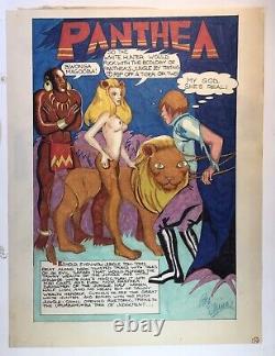 Trina Robbins Panthea original comic art