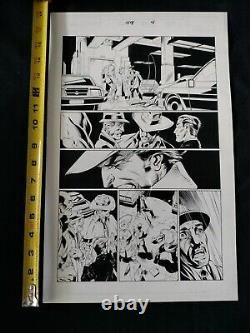 Ultimate Spiderman #49 SIGNED Mark Bagley Original Art Thibert Hack Shack Studio