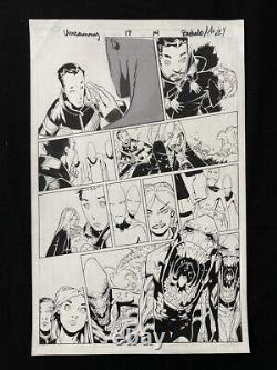 Uncanny X-Men #17 Page 14 Original Comic Book Art Chris Bachalo