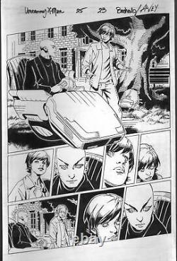 Uncanny X-Men #25 Page 23- Original Comic Book Art 2013-Bachalo-Al Vey-Prof X-FN