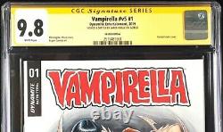 Vampirella #1 Cgc Ss 9.8 Original Art Sketch Witchblade Sex Gothic Vamp Darkness