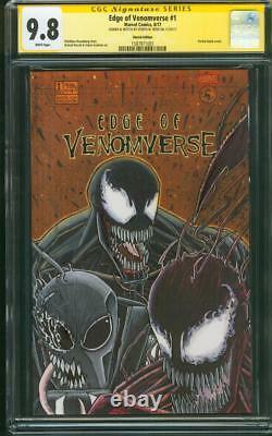 Venom 1 CGC 9.8 SS Anti Venom vs Carnage Original art Negative Spider Sketch