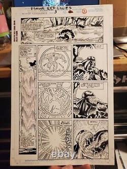Venom Nights of Vengeance Page 2 Original Comic Book Art Ron Lim Marvel 90s