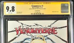 Venomverse #1 Cgc Ss 9.8 Original Art Sketch Gwen Venom Gwenom Spiderman Carnage