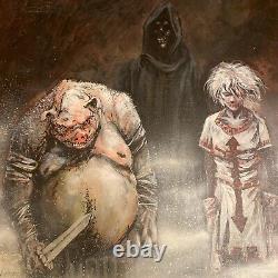 Vince Locke Original Art Cover Realm Of The Dead 1b Deadworld Zombie Painting