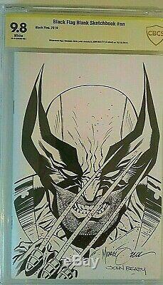 WOLVERINE Original Art by MIKE ZECK sketch CBCS like CGC