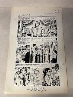 WORLD AROUND US #17 original art 1960 APRIL FOOLS DAY TARTAGLIONE SWEET VINEGAR