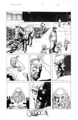 Walking Dead #20 Image 2005 (Original Art) Pg 14 Charlie Adlard Zombies
