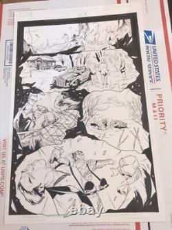 Weapon X First Class (Wolverine) #1 Pg. 19 Original Comic Art Page