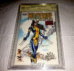 Wolverine #1 Blank Cover 9.8 SS OA CBCS ORIGINAL ART X23 HANNA & JOSE VARESE