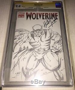 Wolverine 1 Cgc 9.4 Ss Hulk 181 Original Art Herb Trimpe Hand Sketch