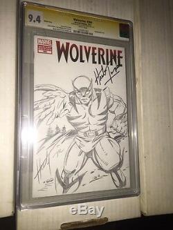 Wolverine 1 Cgc 9.4 Ss Hulk 181 Original Art Herb Trimpe Hand Sketch