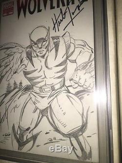 Wolverine 1 Cgc 9.4 Ss Hulk 181 Original Art Herb Trimpe Hand Sketch