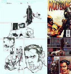 Wolverine #60 SIGNED Original X-Men Marvel Comics Art Page Signed Howard Chaykin