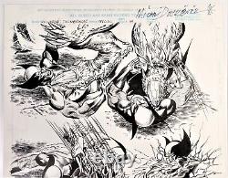 Wolverine Doombringer 1 Pg 41 Original Marvel Comic Art Dutkiewicz Palmiotti 97
