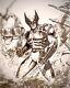 Wolverine Original Art By Eric Magallon Deceased Artist 11x14