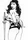 Wonder Woman (12x17) Original Art Drawing Pinup Page Princess Diana Dc Comics
