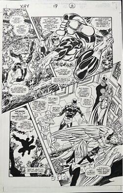 X-MEN The Hidden Years Original Art John Byrne Issue #17 Page 2