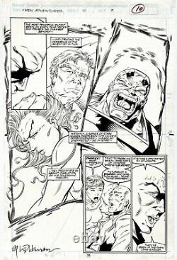 X-Men Adventures #10 Page 10 Original Art Splash Apocaylpse Rachel Summers Pro X