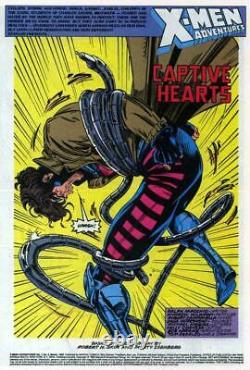 X-Men Adventures #5 Marvel 1993 (Original Art) Splash Pg #1 Andrew Wildman